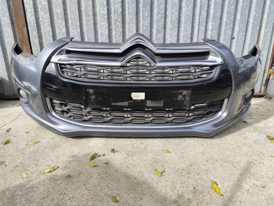 Citroen DS4 11- Zderzak Przód Przedni Kompletny Ledy Halogeny KTH Oryg