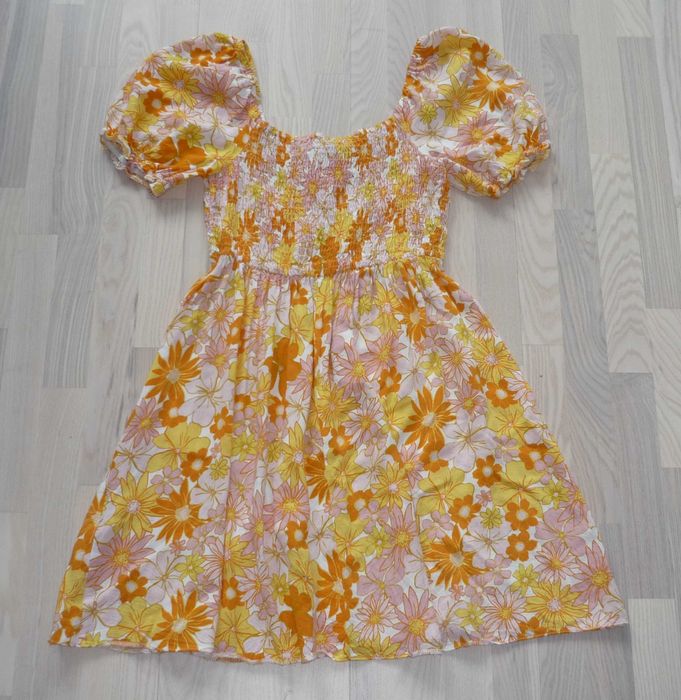 Sukienka New Look roz. 36 S marszczenia kwiaty