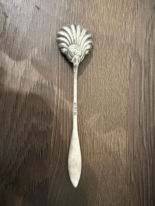 Lyzka do cukru srebro 12 łut