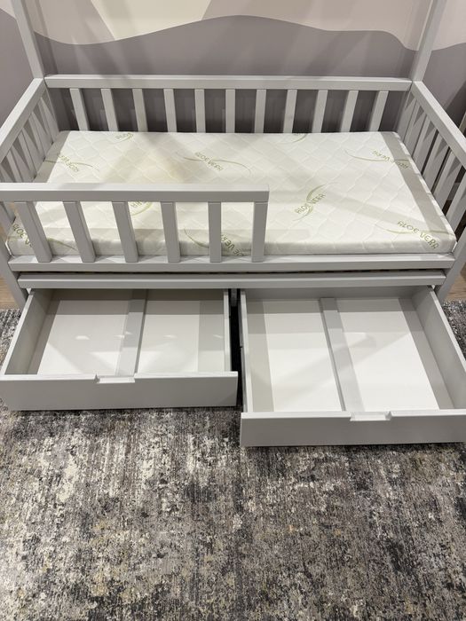 Дитяче ліжко Хатинка