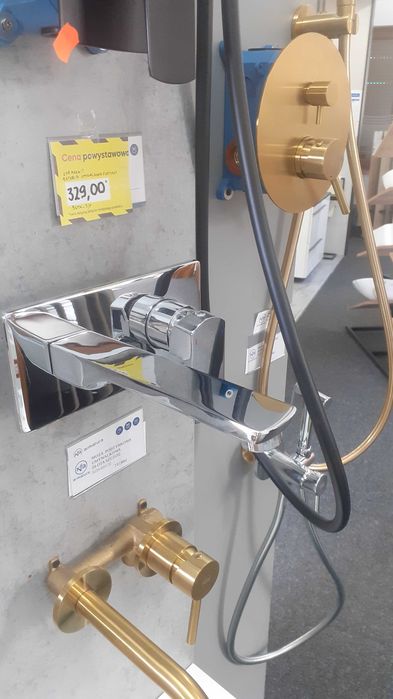 bateria umywalkowa podtynkowa KFA Mokait chrom