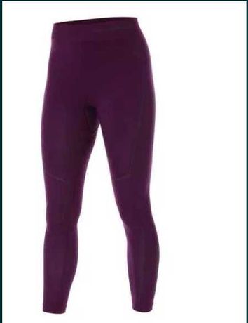 Spodnie termoaktywne DAMSKIE BRUBECK THERMO LE11870 ŚLIWKA roz xl
