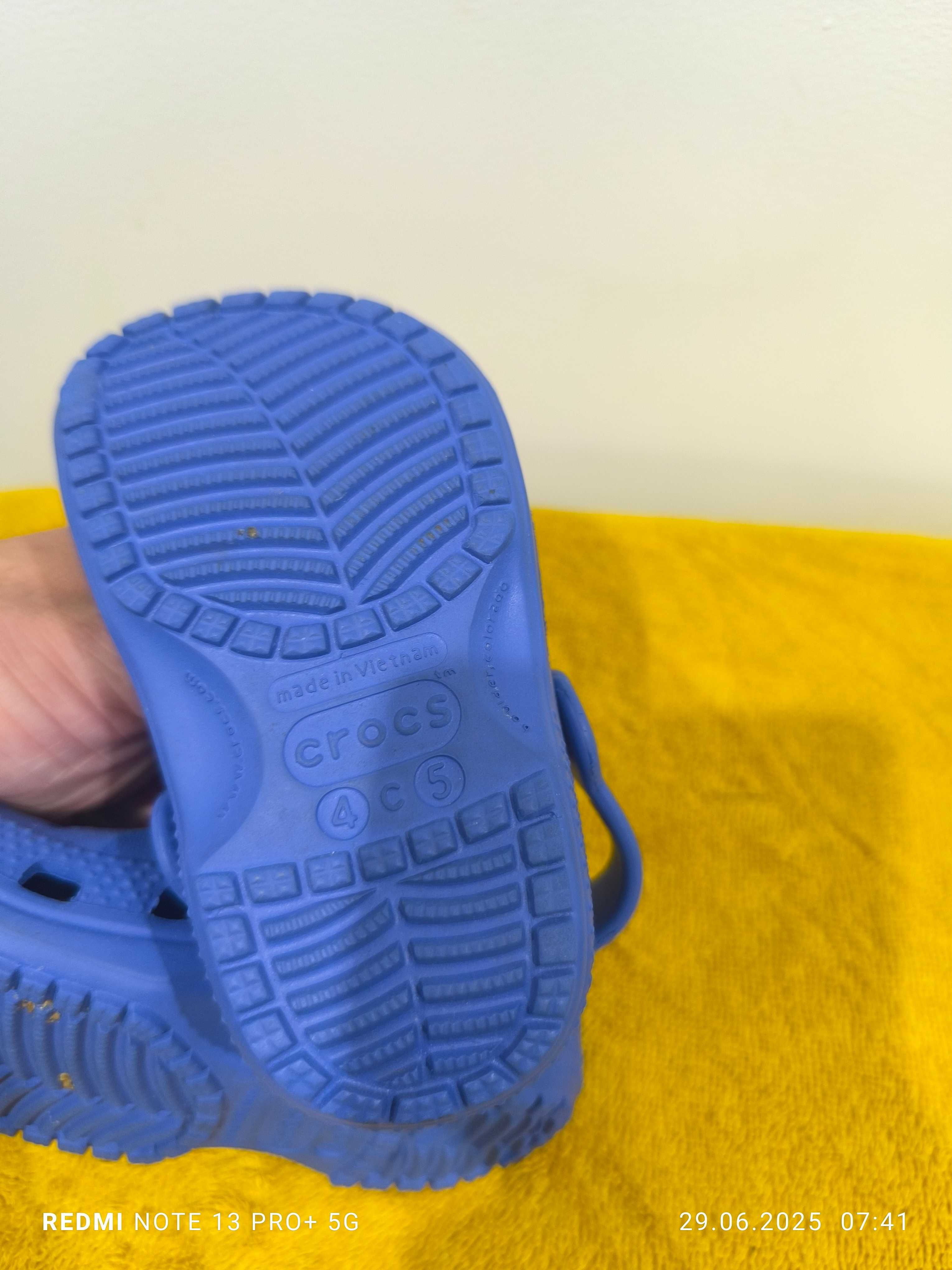 Klapki dziecięce crosc crocsy 4c5