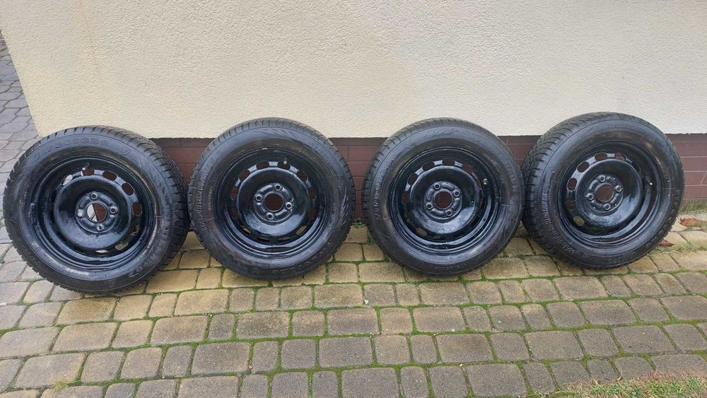 Koła zimowe, komplet felgi + opony, ford fiesta 175/65/R14