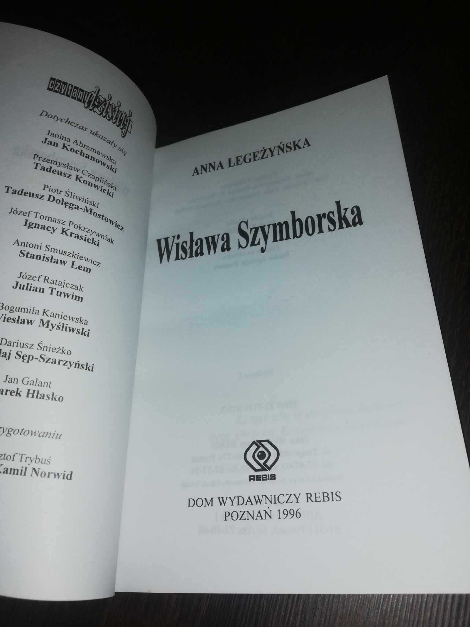 czytani dzisiaj , Wisława  Szymborska