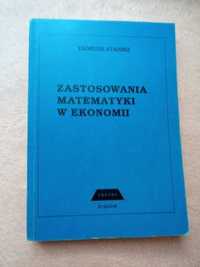 Zastosowania matematyki w ekonomii, 1995, Tadeusz Stanisz