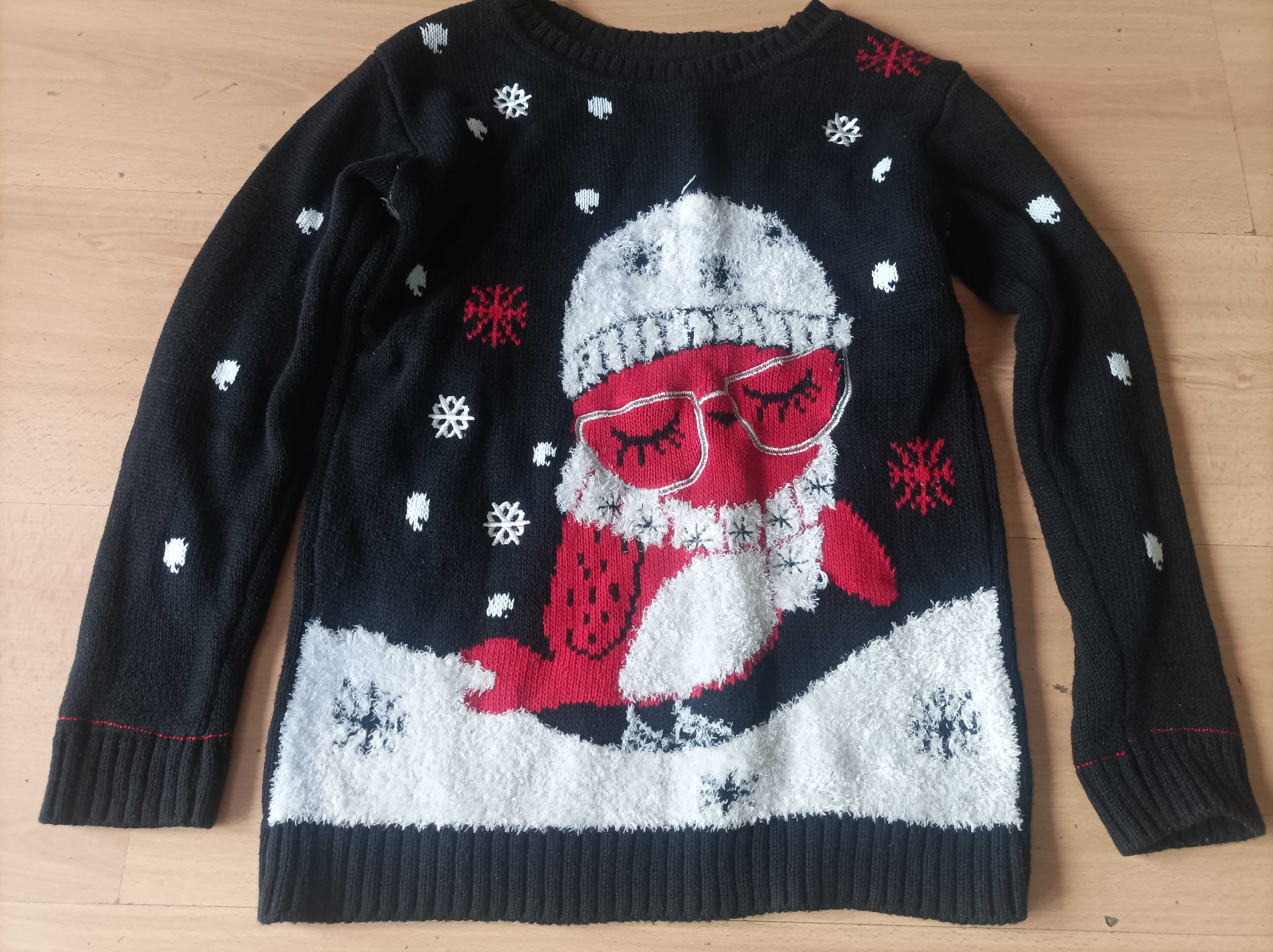 Sweter świąteczny dla dziewczynki