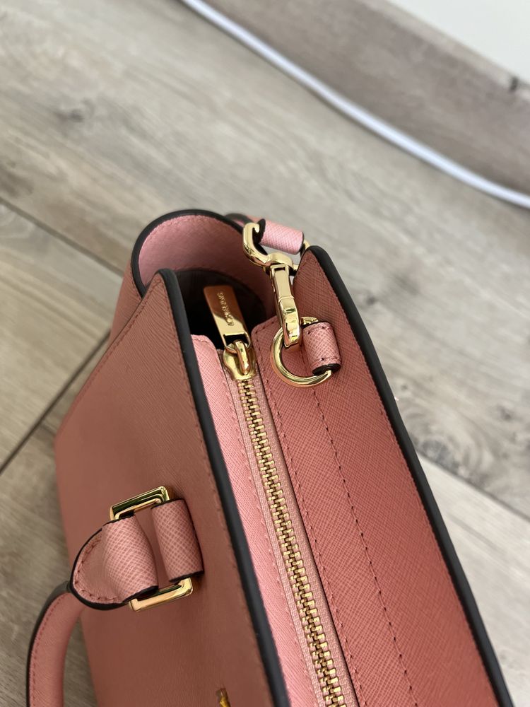 Michael Kors MK torebka selma medium różowa pale pink oryginalna