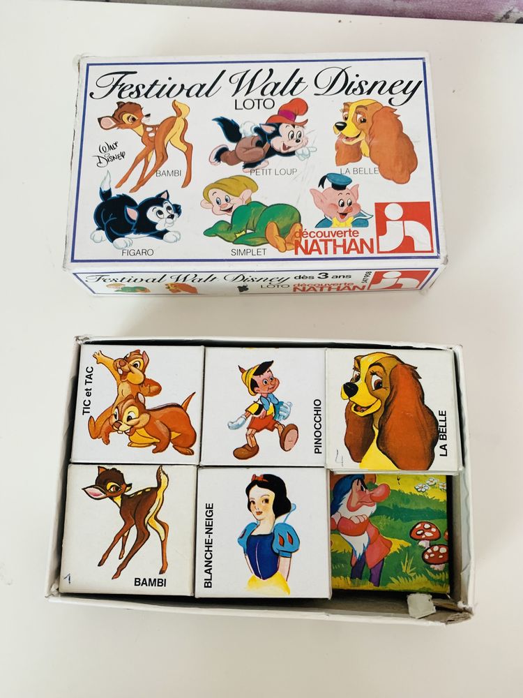 Festiwal Walt Disney gra loto Nathan vintage