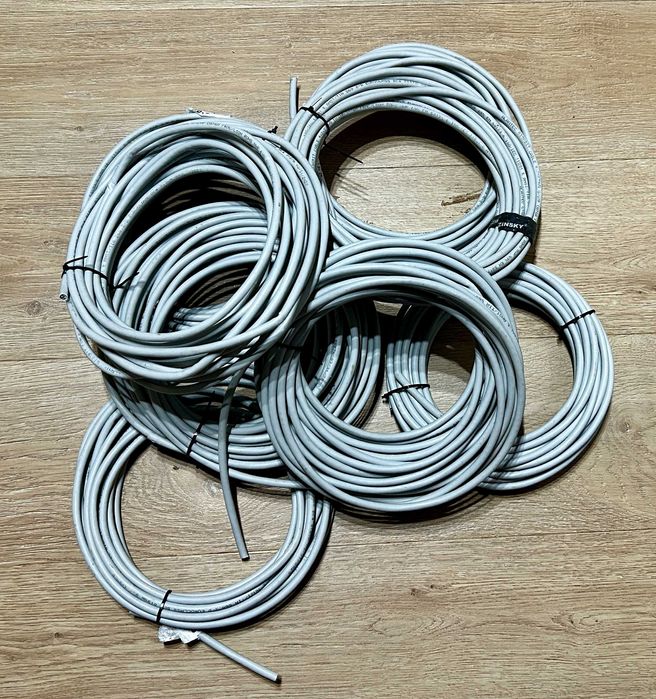 Alantec 4x2x23AWG U/UTP CAT.6A skrętka gruba nawet do 10Gbps 14.9m