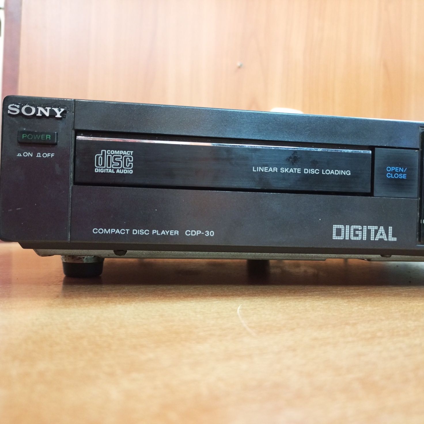 Sony cdp-30 винтажный cd player.