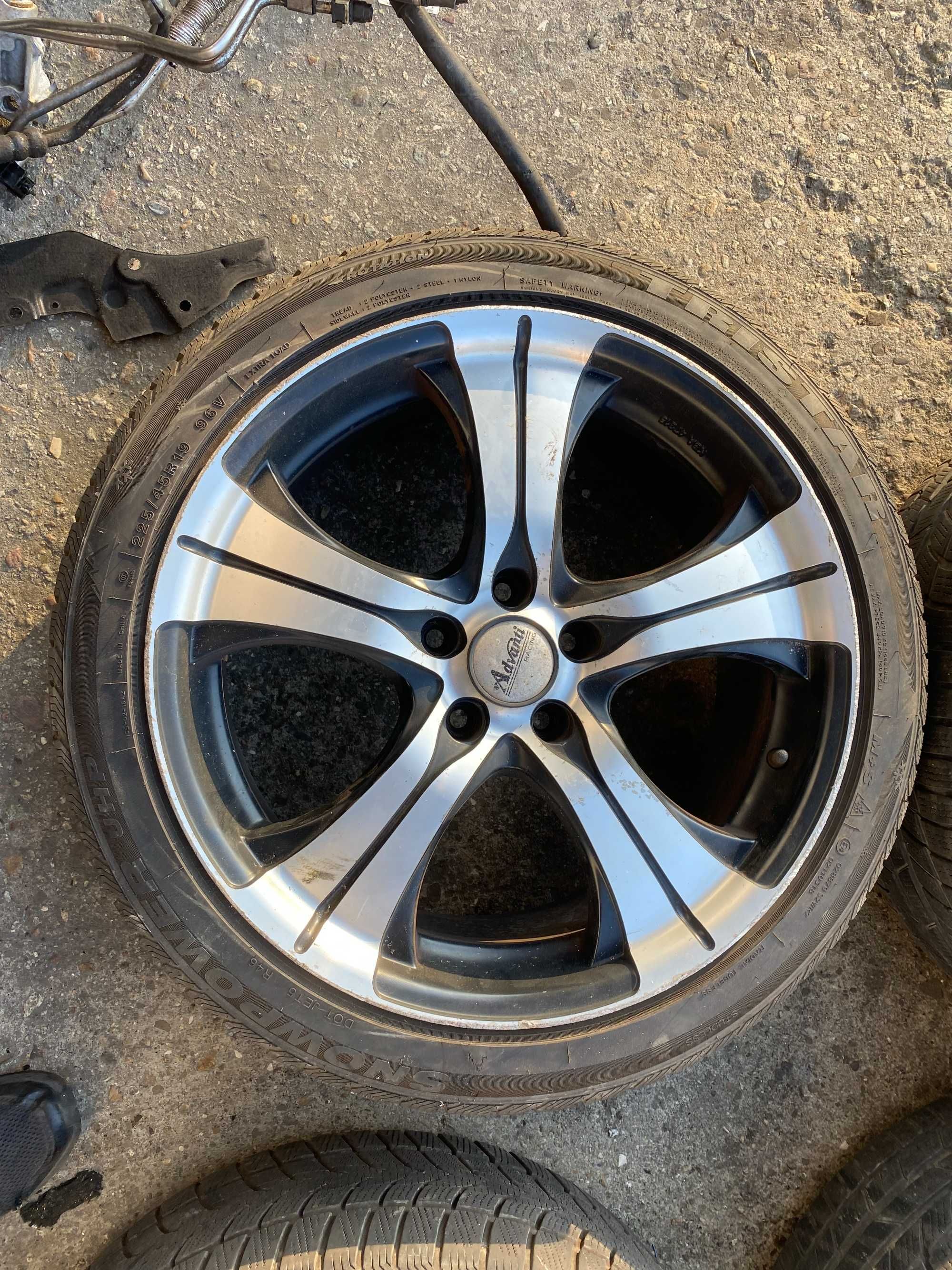 koła 19 cali  mazda 6gj   225/45/19 zima