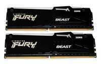 RAM Kingston Fury Beast RGB 32GB 2x16GB DDR5 5600MHz CL36 1.25V