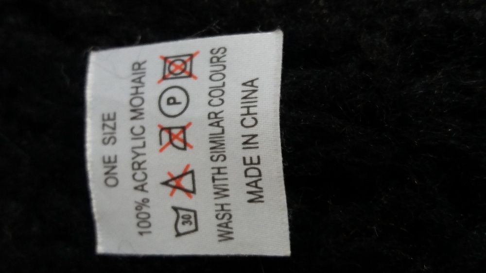 Ozdobny szalik -kołnierzyk