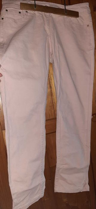 Spodnie chinosy jasny róż 42 Top Secret rurki