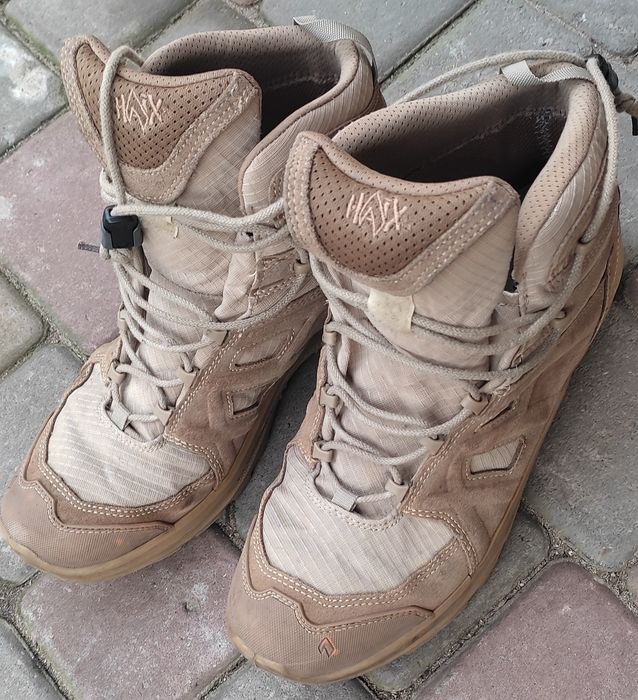 Кожаные тактические ботинки HAIX