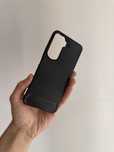 Etui Plecki Carbon czarne do HONOR 90 LITE