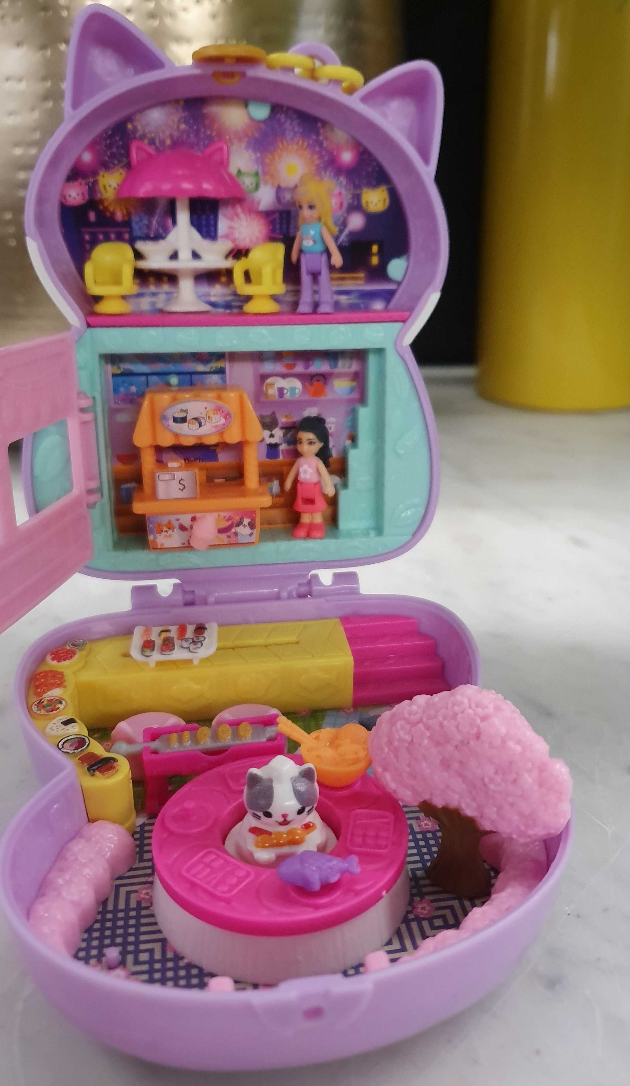 Polly Pocket Kotek barek Sushi Mattel