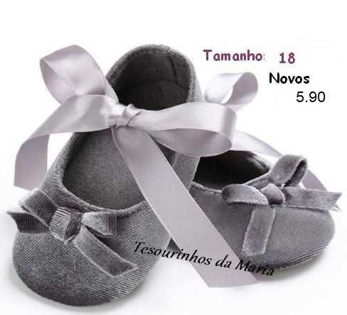 Calçado para bebé, vários modelos