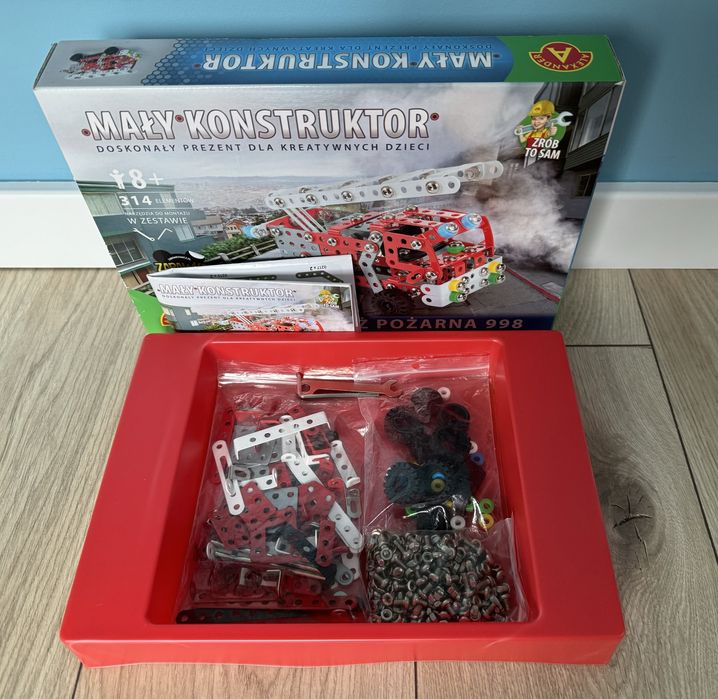 Mały konstruktor Straż Pożarna