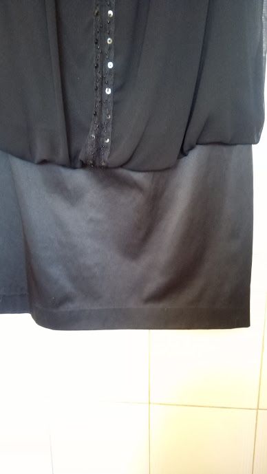 Vestido preto sem mangas da Zara, tamanho L, novo