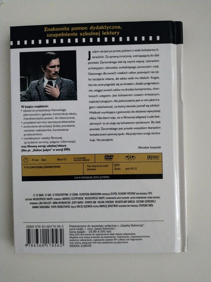 Ludzie bezdomni, lektura na dvd