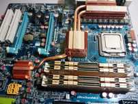 Gigabyte GA-X38-DQ6 + Core 2 Quad Q6600 + 4 X 1GB Apacer DDR2 800MHz
