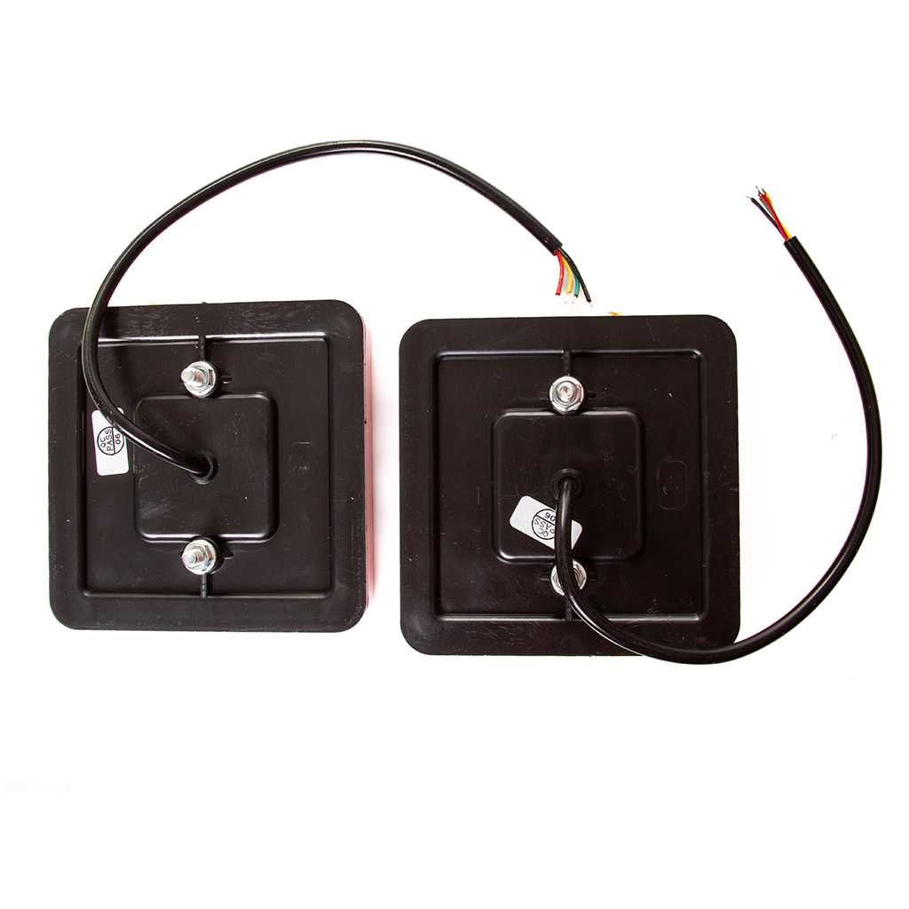 2x LAMPA TYLNA ZESPOLONA DO Przyczepy Przyczepki Lawety Samochodu Led