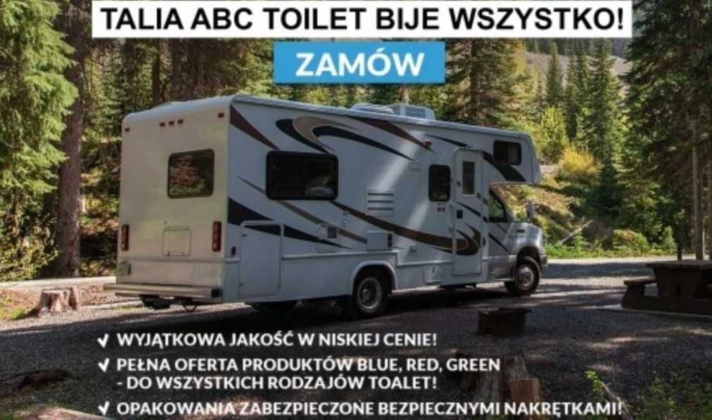 Zestaw płynów turystycznych ABC 2L x 2 + papier rozpuszczalny