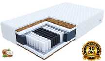 Materac Kieszeniowy sprężynowy 140x200 Kokos PREMIUM 24cm Pocket H3/H4