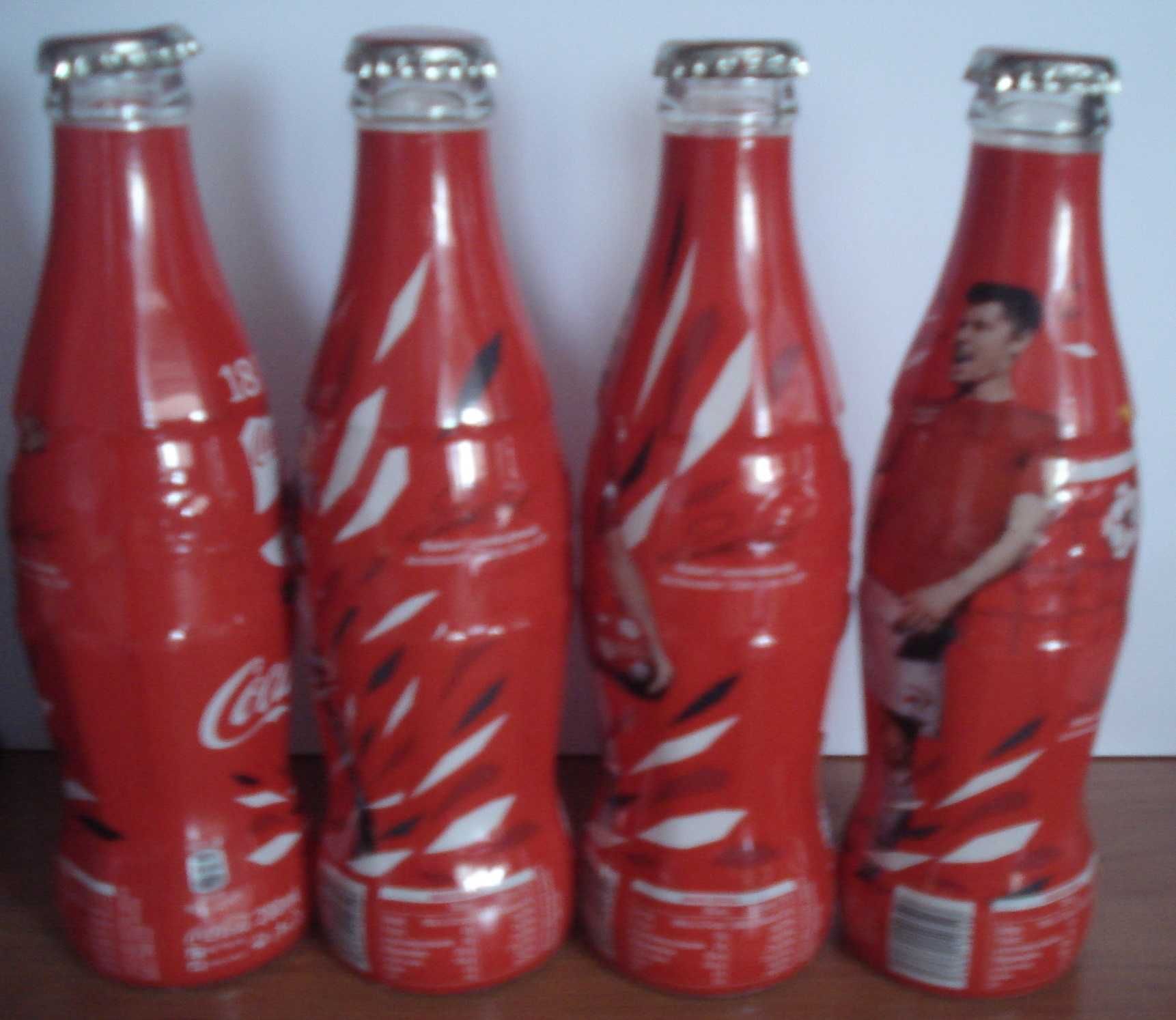 Zestaw butelek Coca Cola Lewandowski