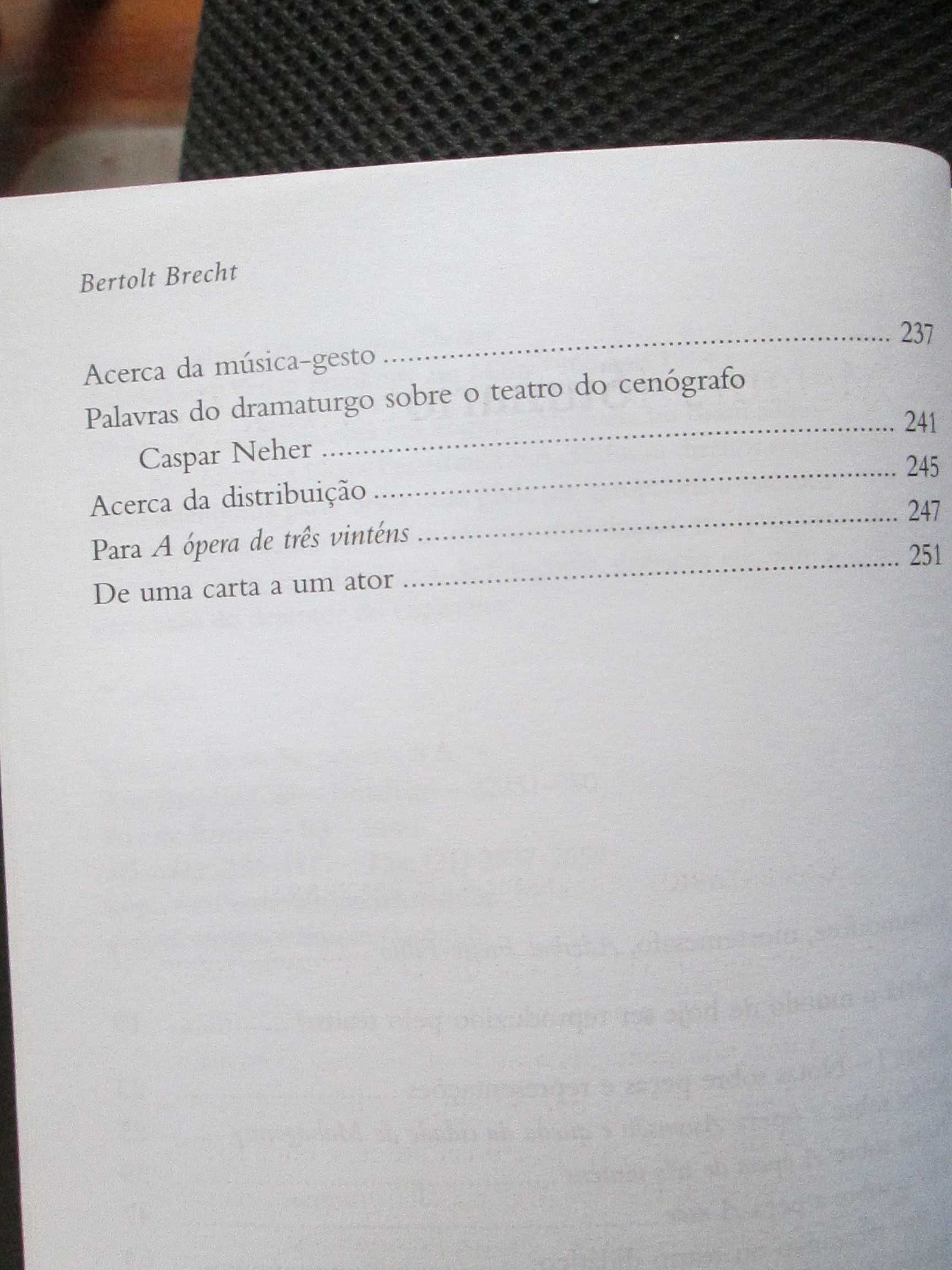 Estudos Sobre Teatro - Bertold Brecht, de Aderbal Freire-Filho