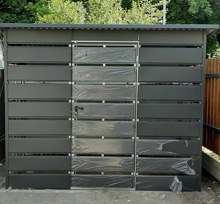 Wiata Panelowa Śmietnikowa