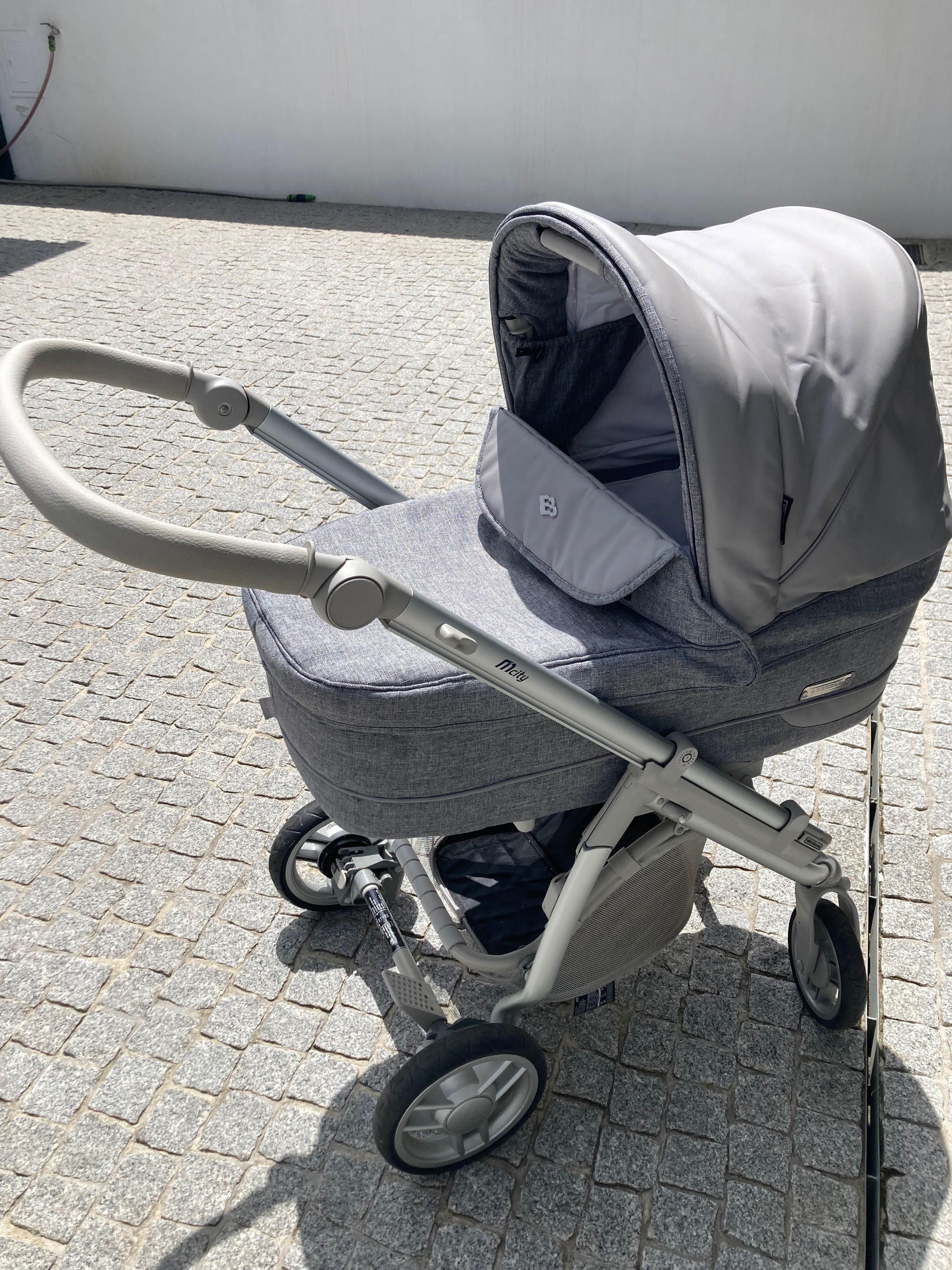Trio Bebecar cor grey