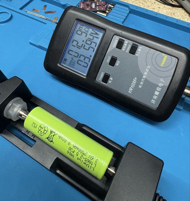 Аккумулятор высокотоковый 20A 18650 lithplus P30 2500 mah.