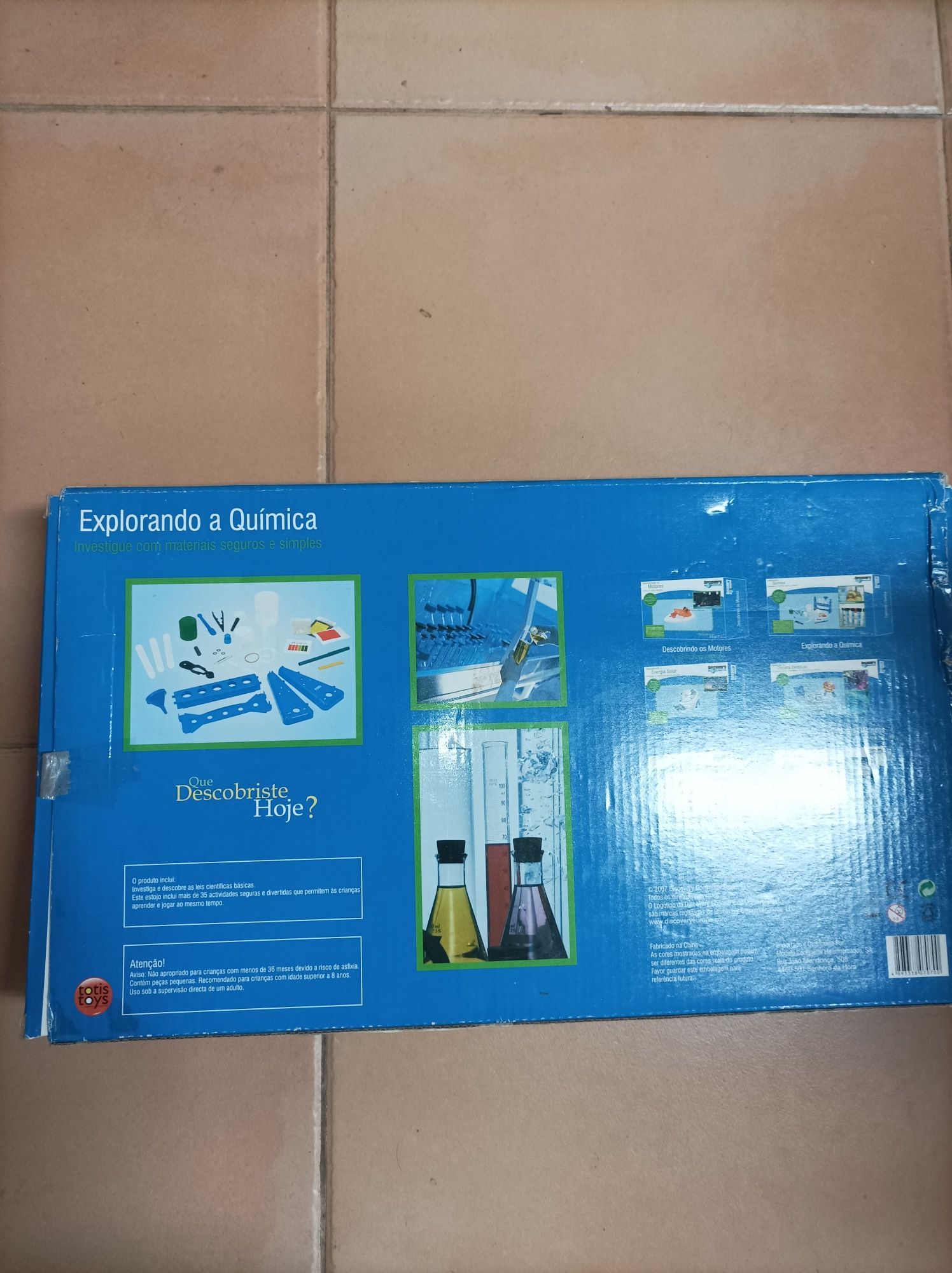 Discovery - explorando a química - novo experiências infantil