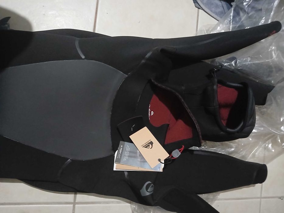 Fato de surf Quiksilver Marathon Sessions 5/4/3mm preto tamanho m