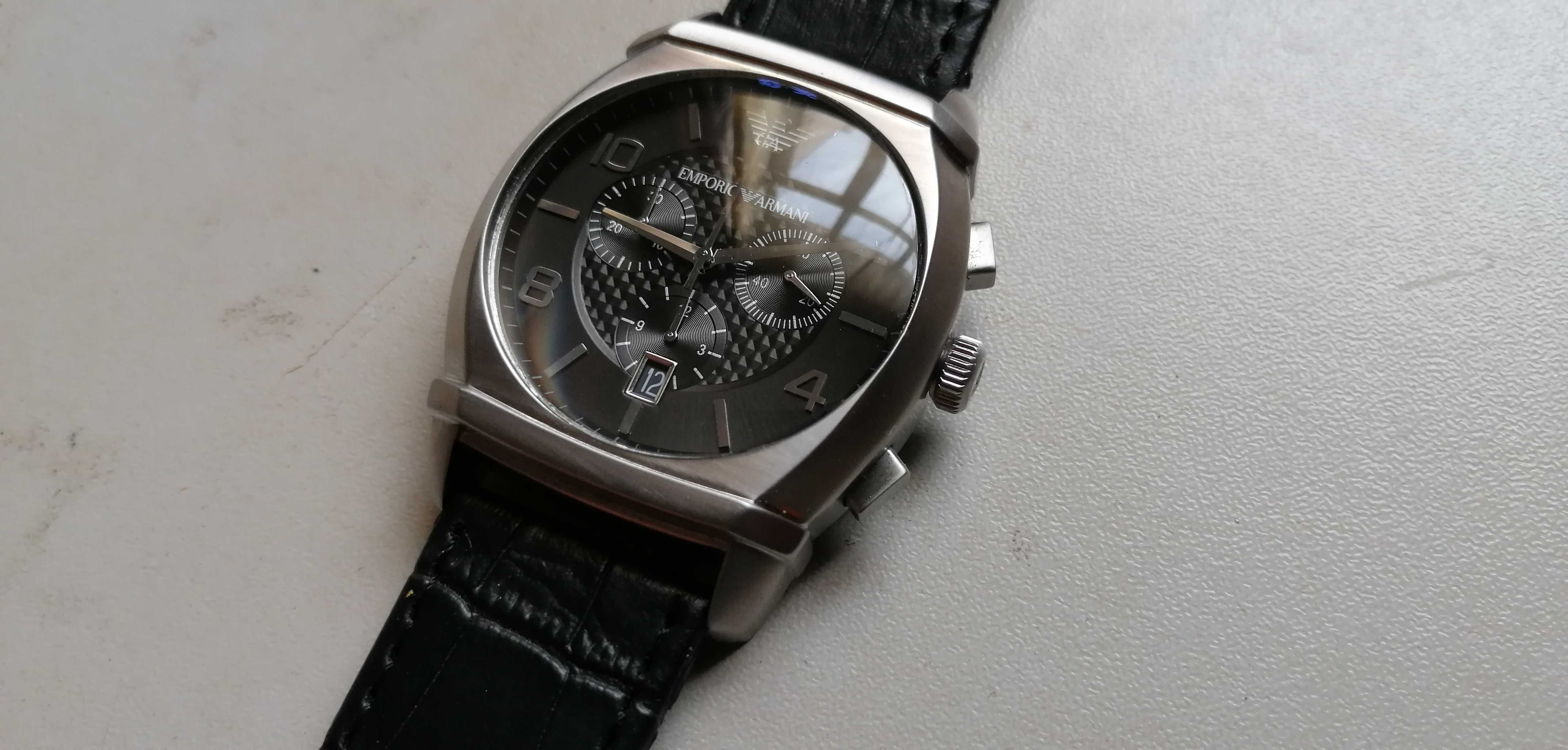 ARMANI - chronograf - zegarek