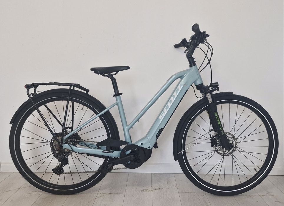 Rower elektryczny Scott sub eRIDE Bosch cx line 625wh miejski trekking