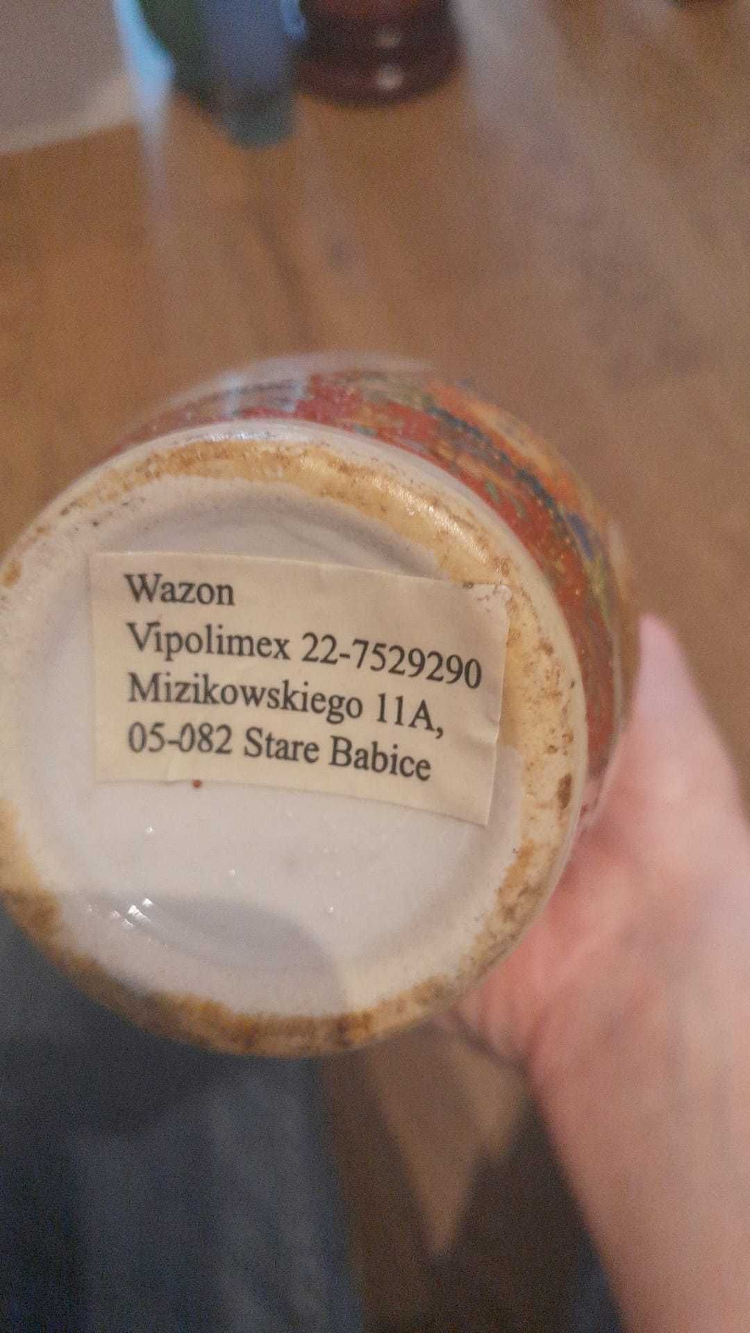 Wazon vipolimex Stare Babice PRL