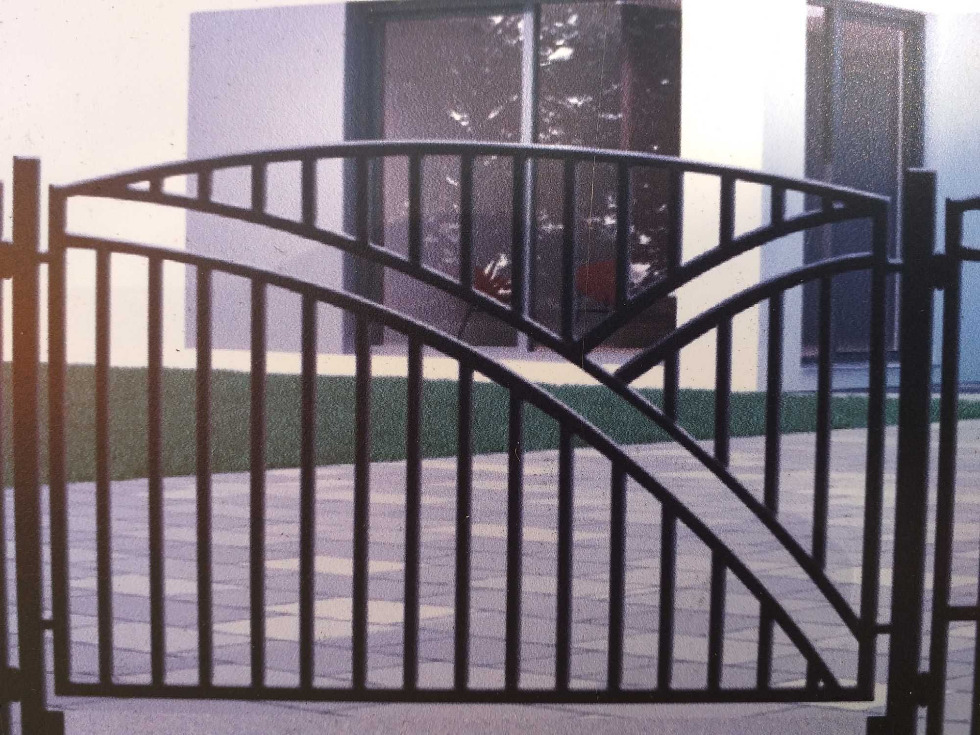 Nowa brama wjazdowa dwuskrzydłowa