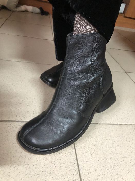 Туфлі 38 чобітки ботинки вінтаж італія шкіряні