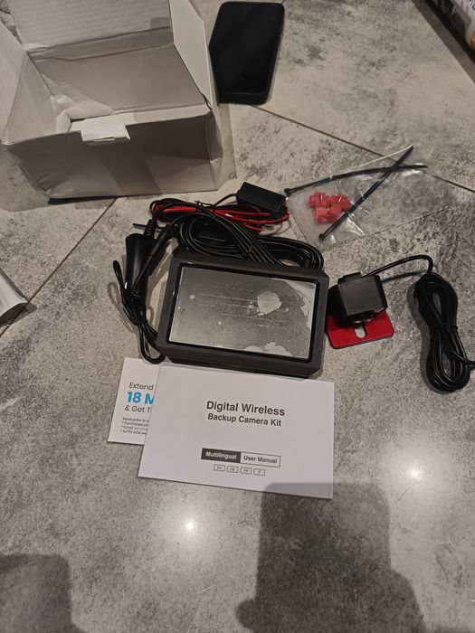 Auto-vox w7pro bezprzewodowa kamera cofania 720p outlet