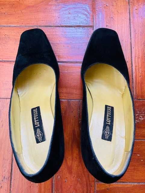 Sapatos Lotusse - camursa - senhora - 37