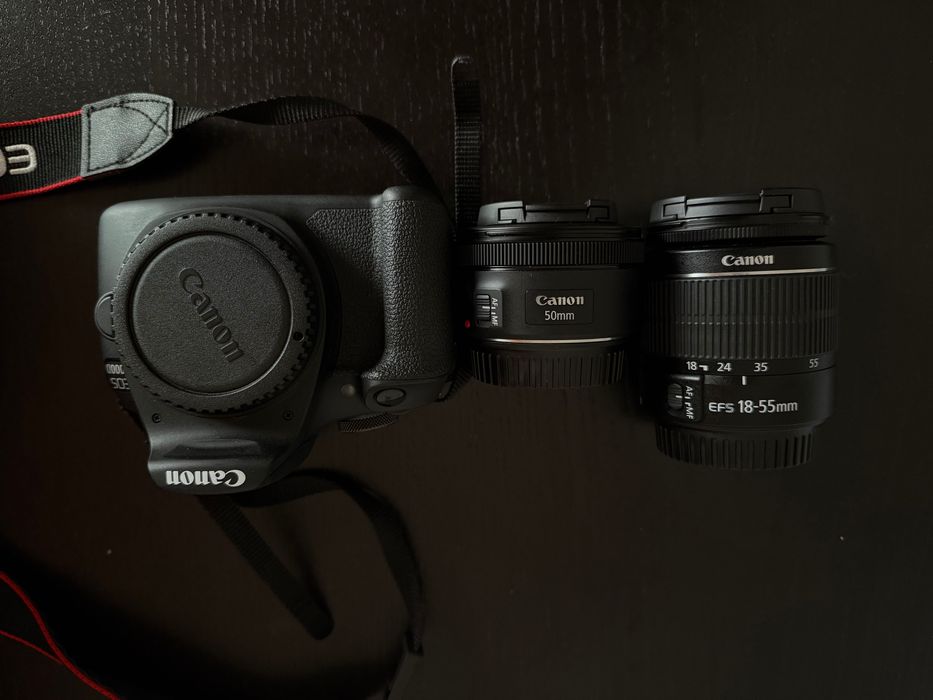 Canon 2000D com 2 objetivas - COMO NOVA
