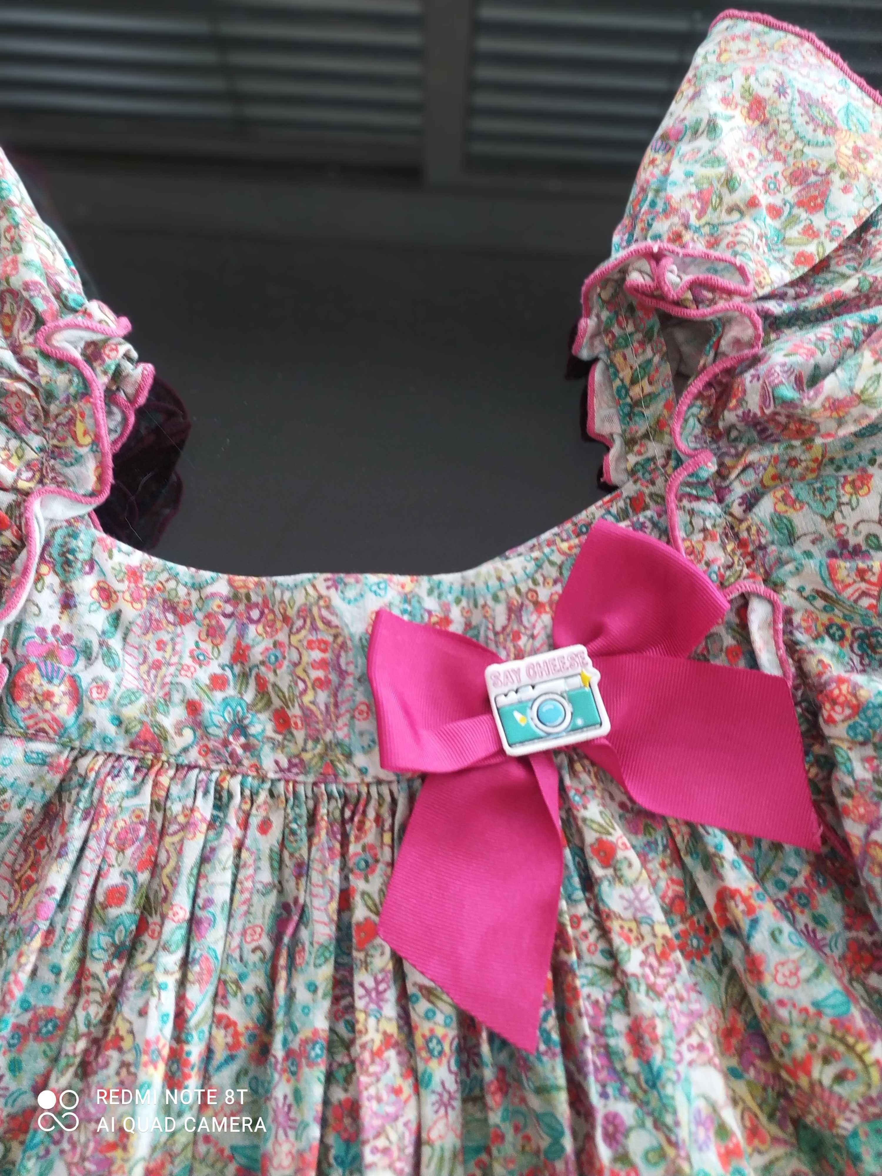 Conjunto (Vestido com casaco) Lolittos 6-8 anos