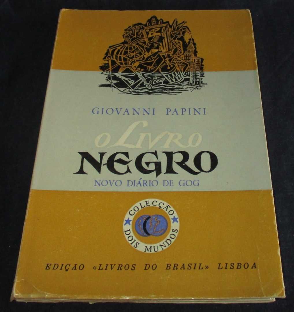 Livro O Livro Negro Novo Diário de Gog Papini
