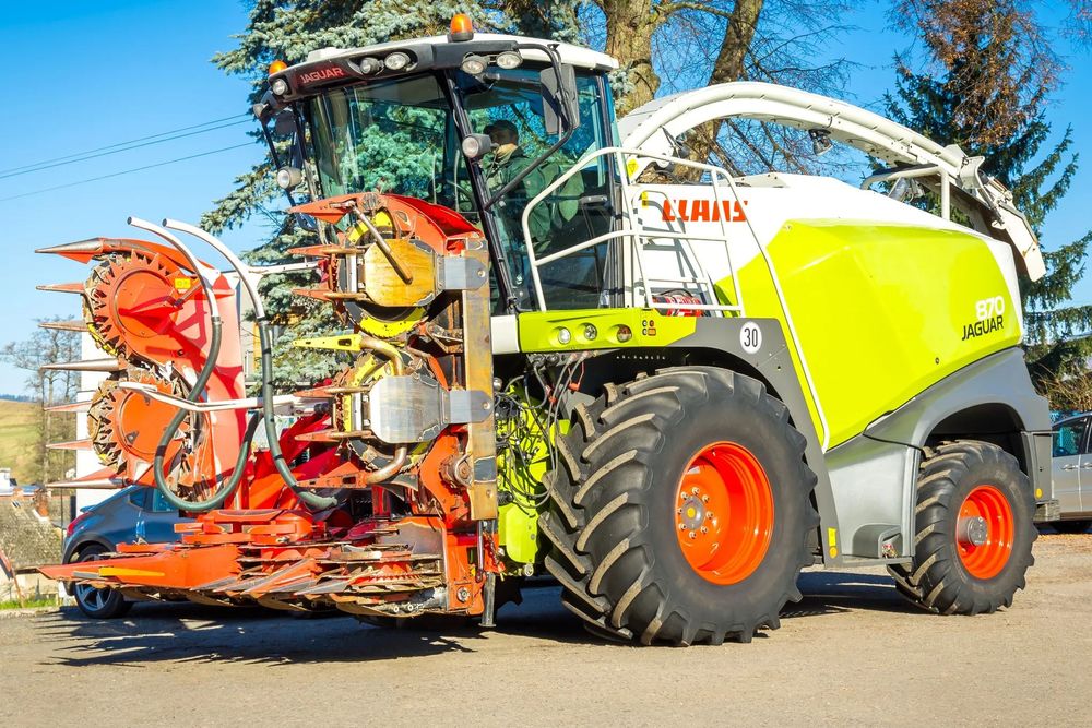 Claas JAGUAR 870 - 2015 ROK - 4X4 + KEMPER 360 PLUS + PU300