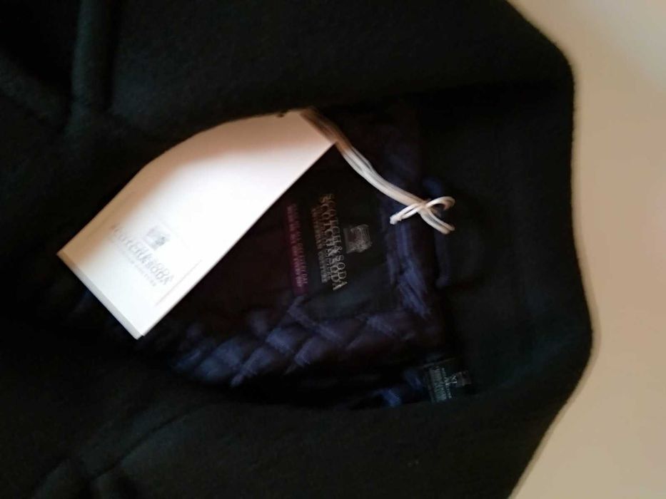 Бушлат темно-зеленого цвета Scotch & Soda Размер XL Новый с бирками