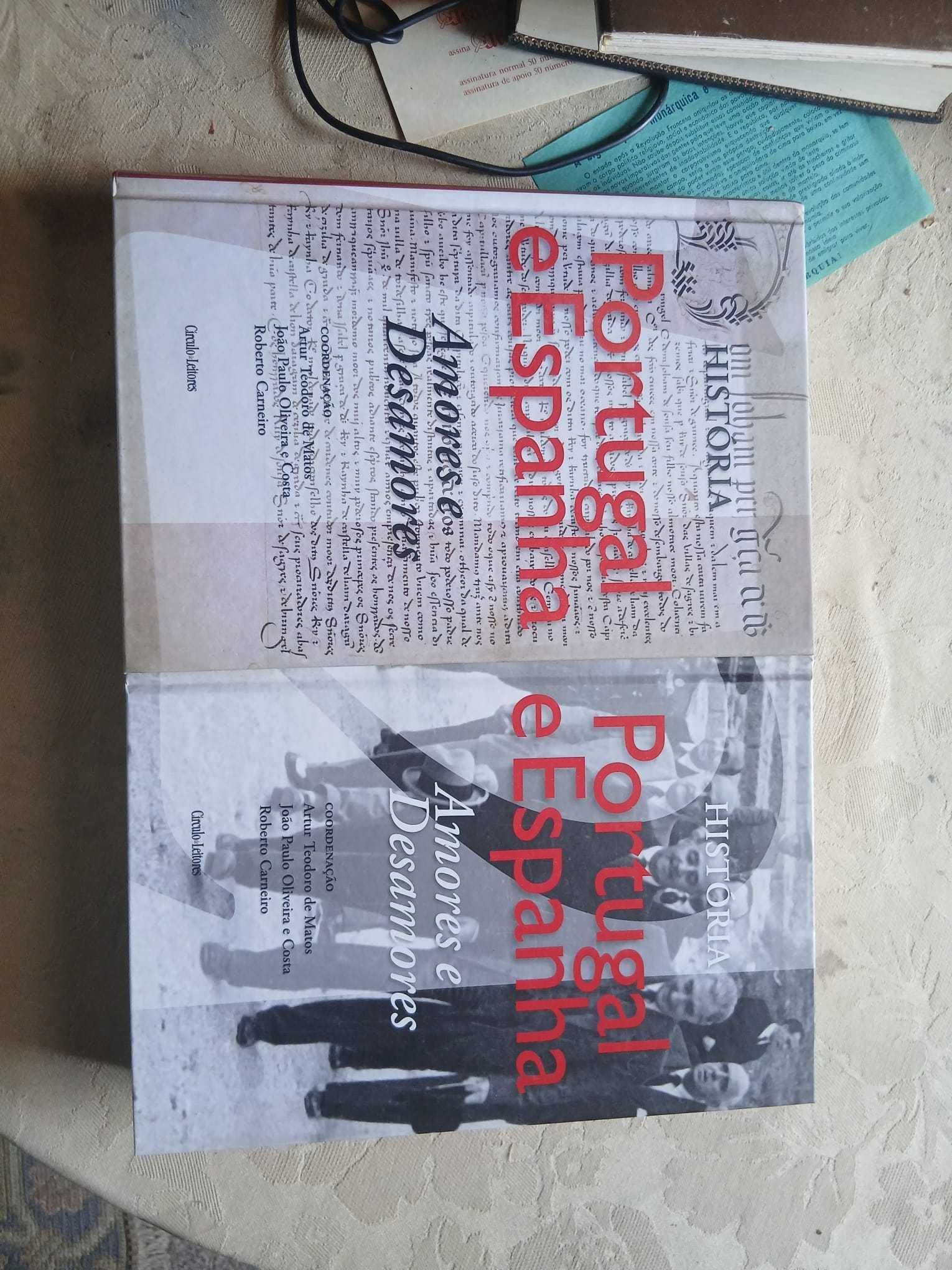 História de Portugal e Espanha, Amores e Desamores ( 2 Vols)